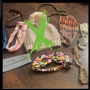 Headbands and Hat Bundle 11pc